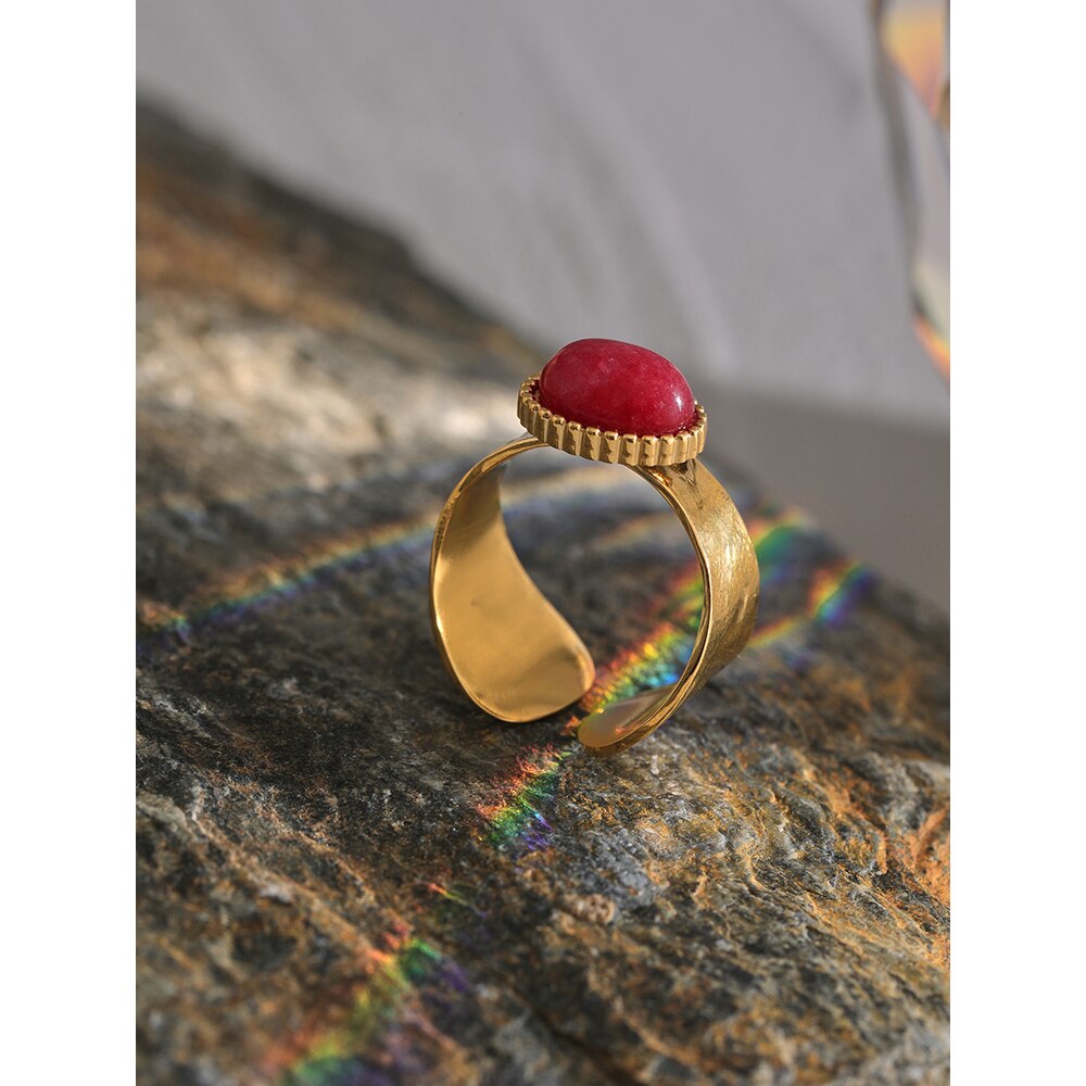 Red Stone Ring