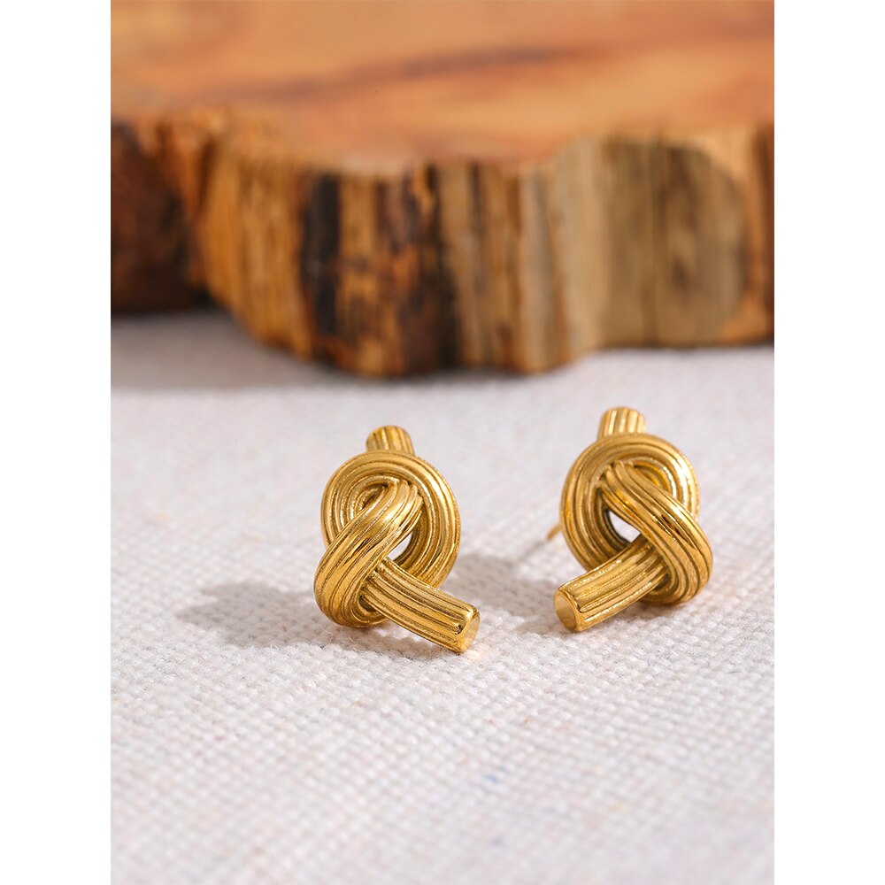 Knotted Earrings