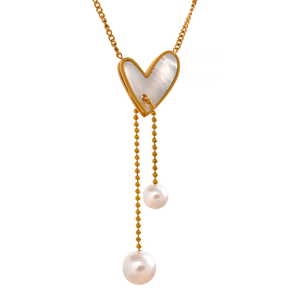 Shell Heart Necklace